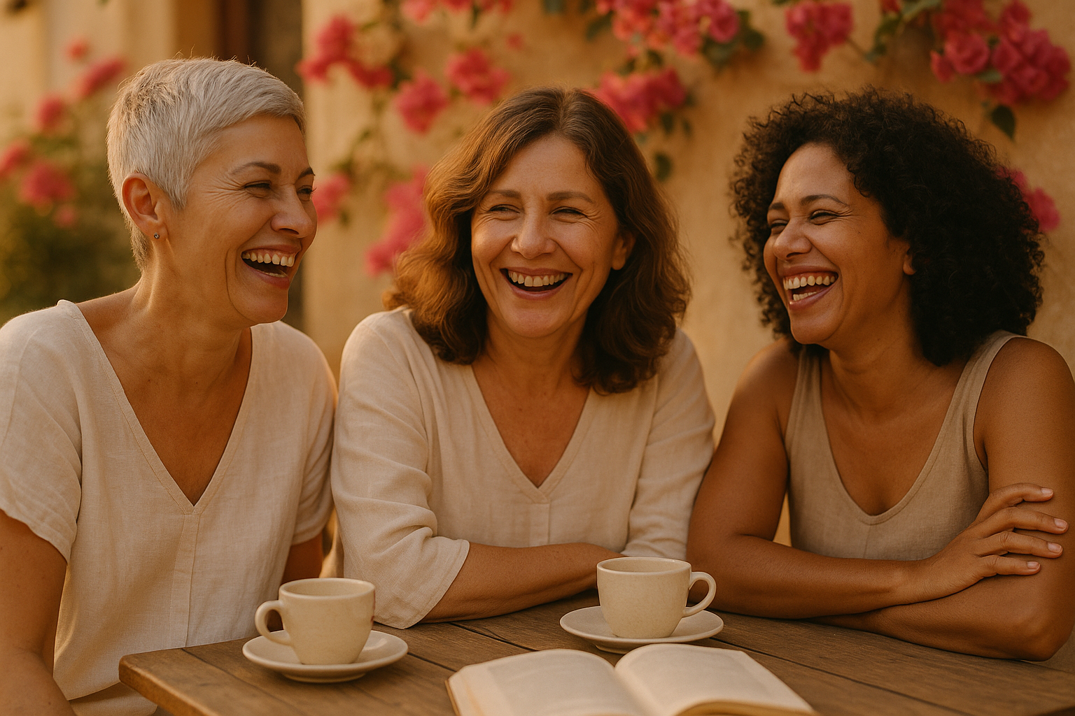 Mulheres na meia-idade convivendo bem com o climatério - Brasília